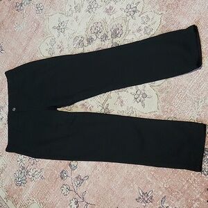 IZOD Boys' Black Dress Pants Flat Front Tough Cotton Stretch Size 14 Husky